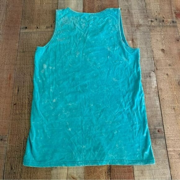 Dutch bros good vibes womens size medium blue tank top - Picture 6 of 7